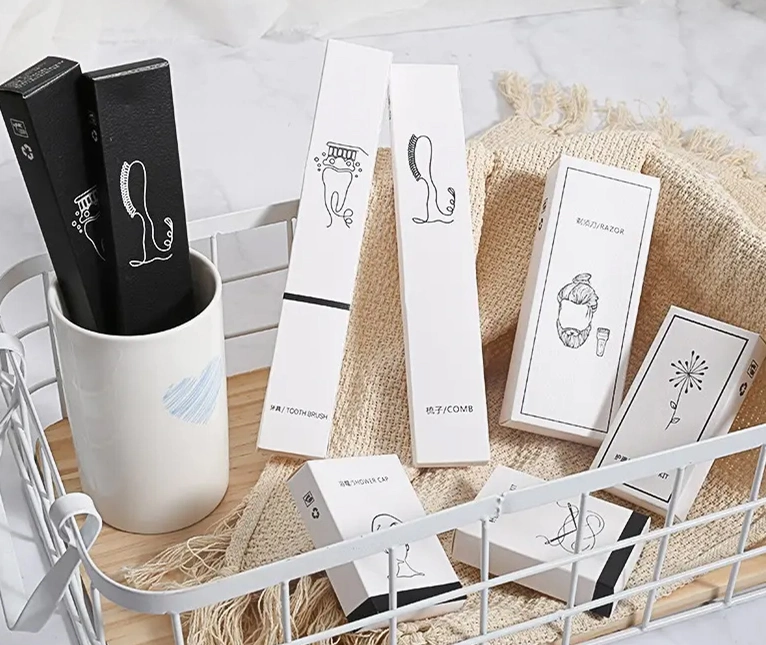 Hotel Product Hotel Amenities Toiletries Set Hotel Amenities Shampoo Conditioner and Soap Personalized Disposable Hotel Supply in High Grade