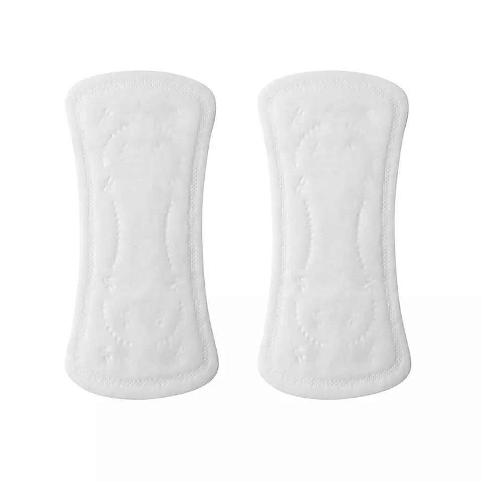 155mm Sanitary Panty Liners Thin Cotton Sanitary Napkins Women Panty Liner Pretty Intimate