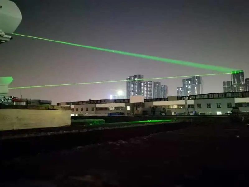 1000m 360° Laser IP67 de acionamento da engrenagem helicoidal dispositivo repelente de Pássaros