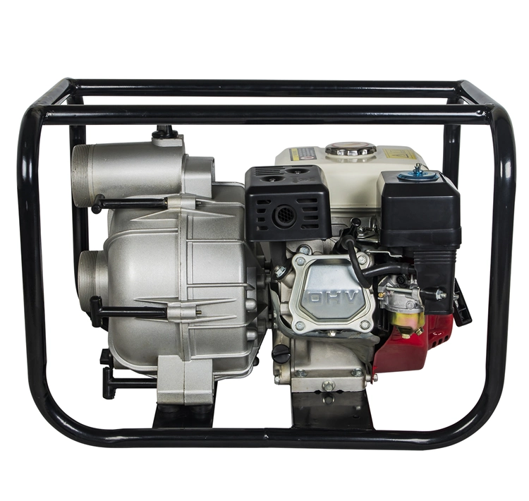 Power Value 3 Inch 7 HP Low Noise Sewage Gasoline Petrol Engine Agricultural Irrigation Dirty Water Pump