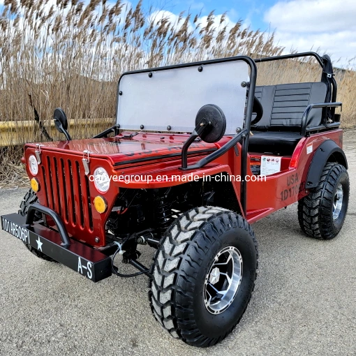 Cheap Mini Gas 125cc Jeep Mini Truck Elite Edition - Lifted with Custom Rims and Fender Flares