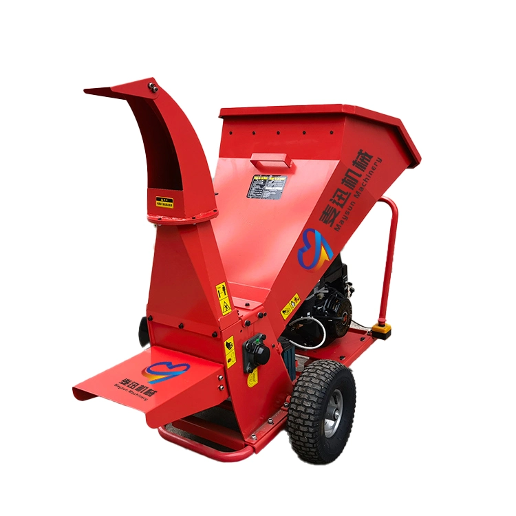 Orchard Mobile Machinery Branch Crusher Agricultural Machinery Crushing Machine Wood Chipper