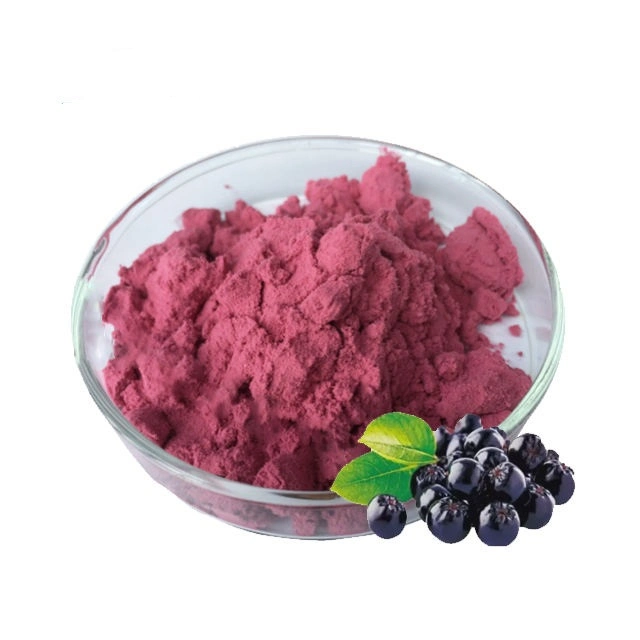 Fd Organic Aronia Melanocarpa Powder Freeze Dried Black Chokeberry Powder