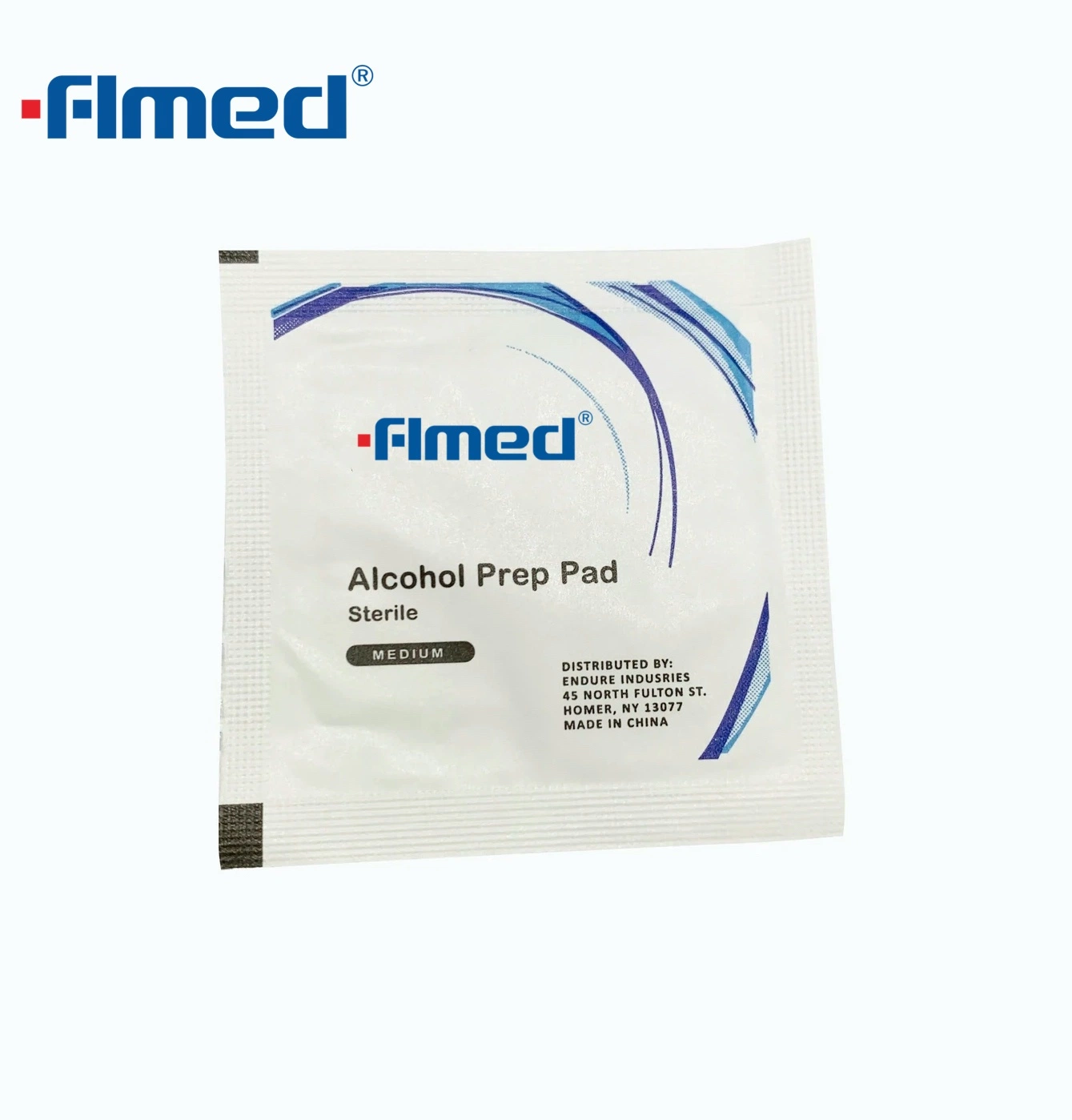Medical Supply 100PCS Disposable Wipes Alcohol Wiping Pads with 70% Isopropyl Alcohol