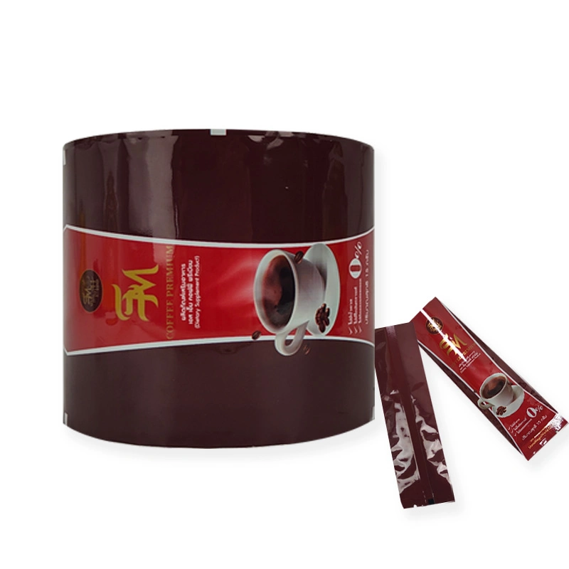 BOPP/Pet/Mylar/PE Laminating Film Roll with Custom Logo Design Printed for Coffee Tea Packaging