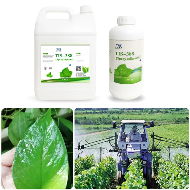 Tis-388 Spray de silicona agrícola Organosilicone adyuvante surfactante.