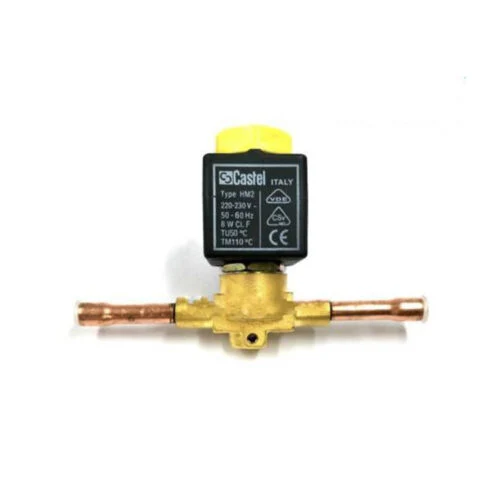 Hf2 1068/4A6 de la válvula de solenoide de Castel 12mm de tubo del sistema de refrigeración