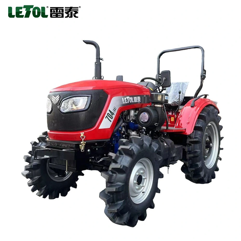 الموديل 704 YTO/Kubata Mini Tractors 70 عجلة دفع رباعي من HP معدات الزراعة الجرارات الزراعية الصينية المرحة الصغيرة الجرارات الزراعية