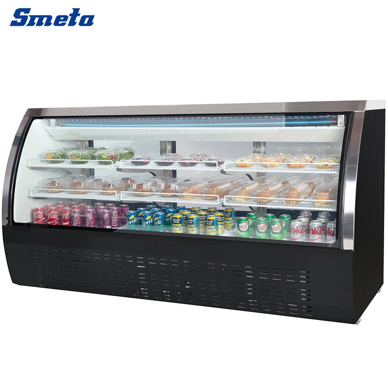 Smeta 32 Cbft Deli Case Refrigerator Commercial Food Display Showcase