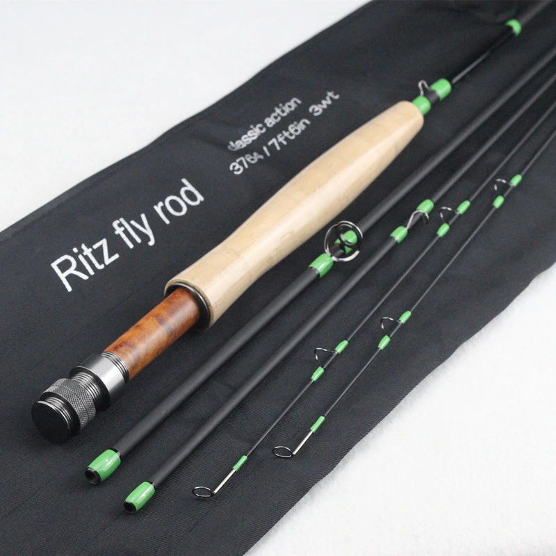 Neu Ankunfts Stream Fly Rod Classic 3763 7FT6in 3wt Graphite Fliegenrute