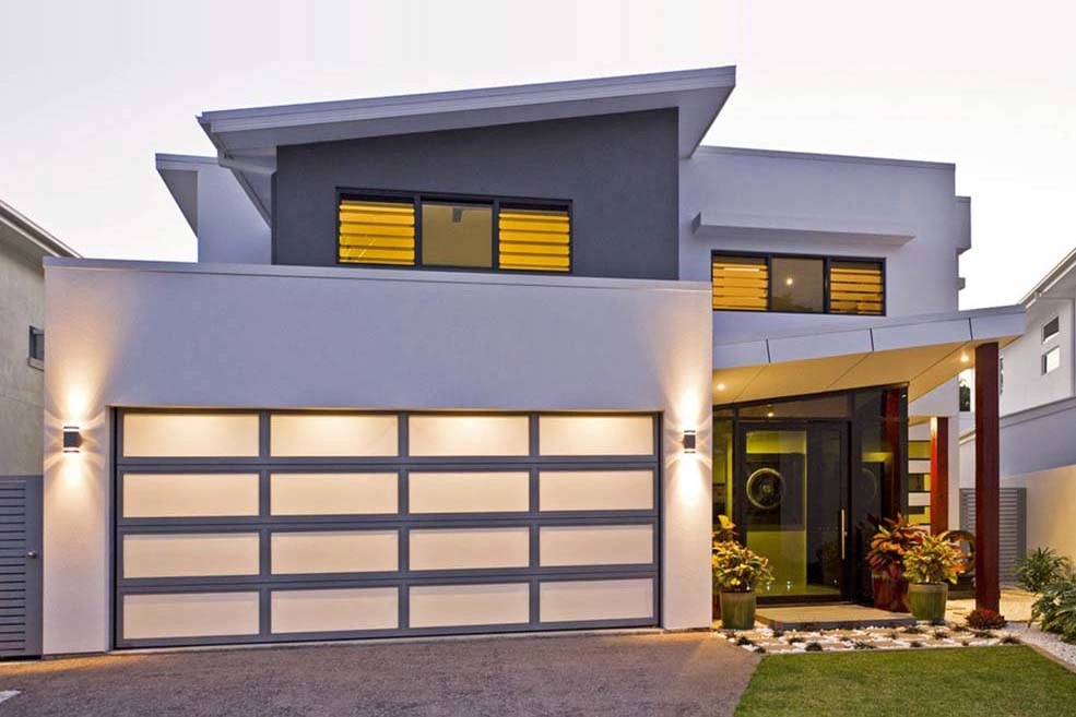 Wholesale/Supplier Custom Size Fiberglass Panoramic Garage Doors