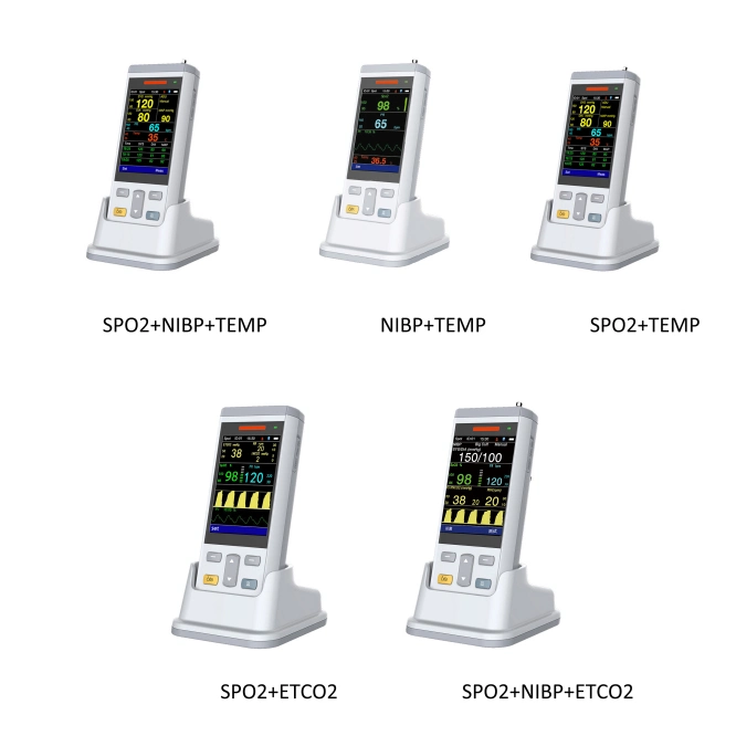 Veterinário móvel Multi Monitor Monitor de parâmetro para o EFP