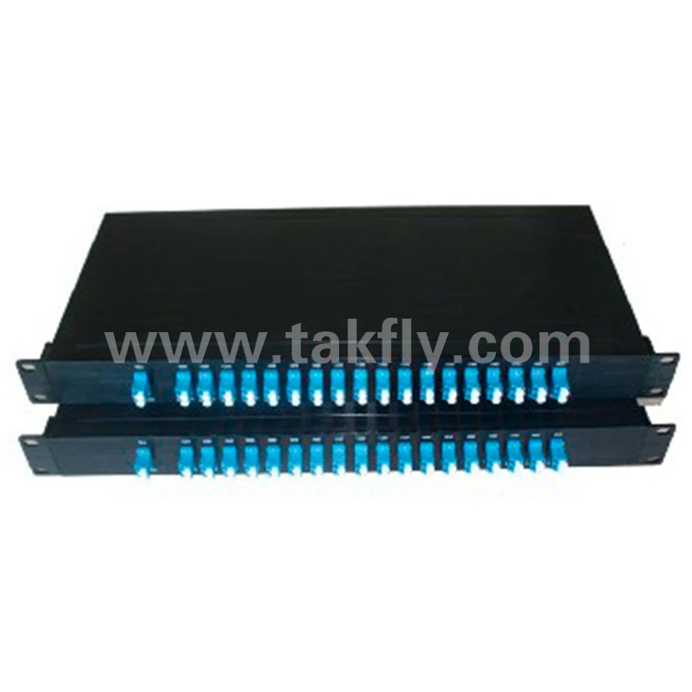 DWDM Mux Demux 16 Channel 1u Optic Chassis 100GHz