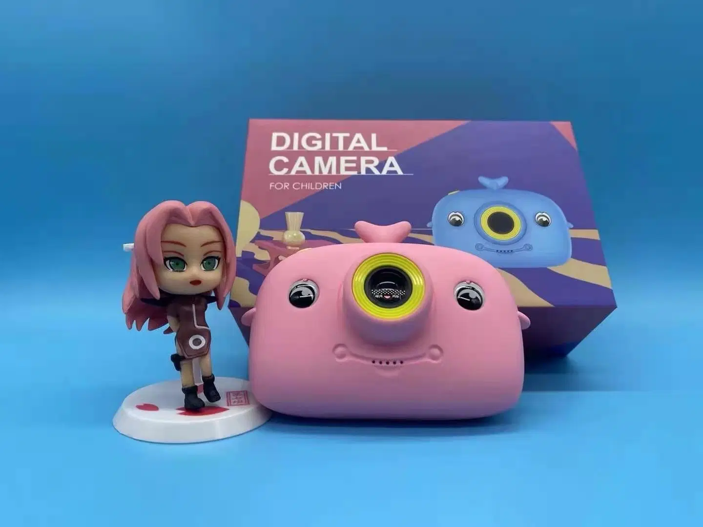 Vente en gros enfants 2.0 pouces IPS Wi-Fi Mini HD cadeau pour enfants Sécurité enfants caméra vidéo numérique