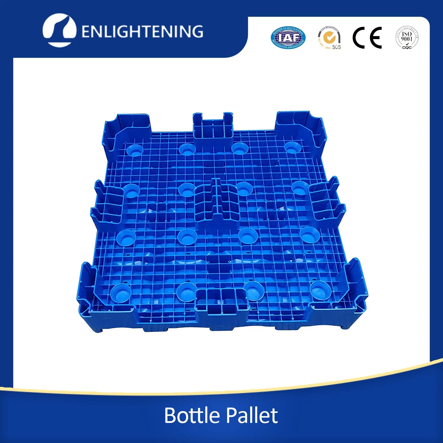 Heavy Duty Stackable 5 Gallon Water Bottle Plastic Pallet