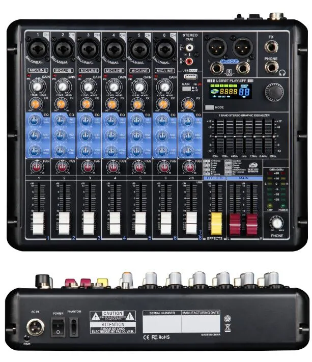 Professioneller Mini-Audio-Mixer mit guter Qualität für HT Home Musik-Player Und Aufnahme