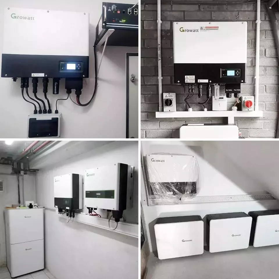 Growatt Home Hybrid 5kw 10kw 30kw 60kw Generator Hybrid Solar Storage Kit System with Battery