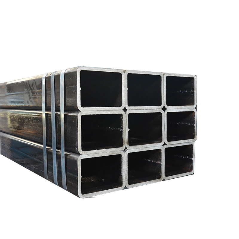 Q235/Q195/Q345/A36/10*10-600*600mm/0.5-12.0mm/Pre Galvanized/Hot DIP Galvanized/Black Mild/ERW/Welded/Stainless/Square/Rectangular Steel Tube for Construction