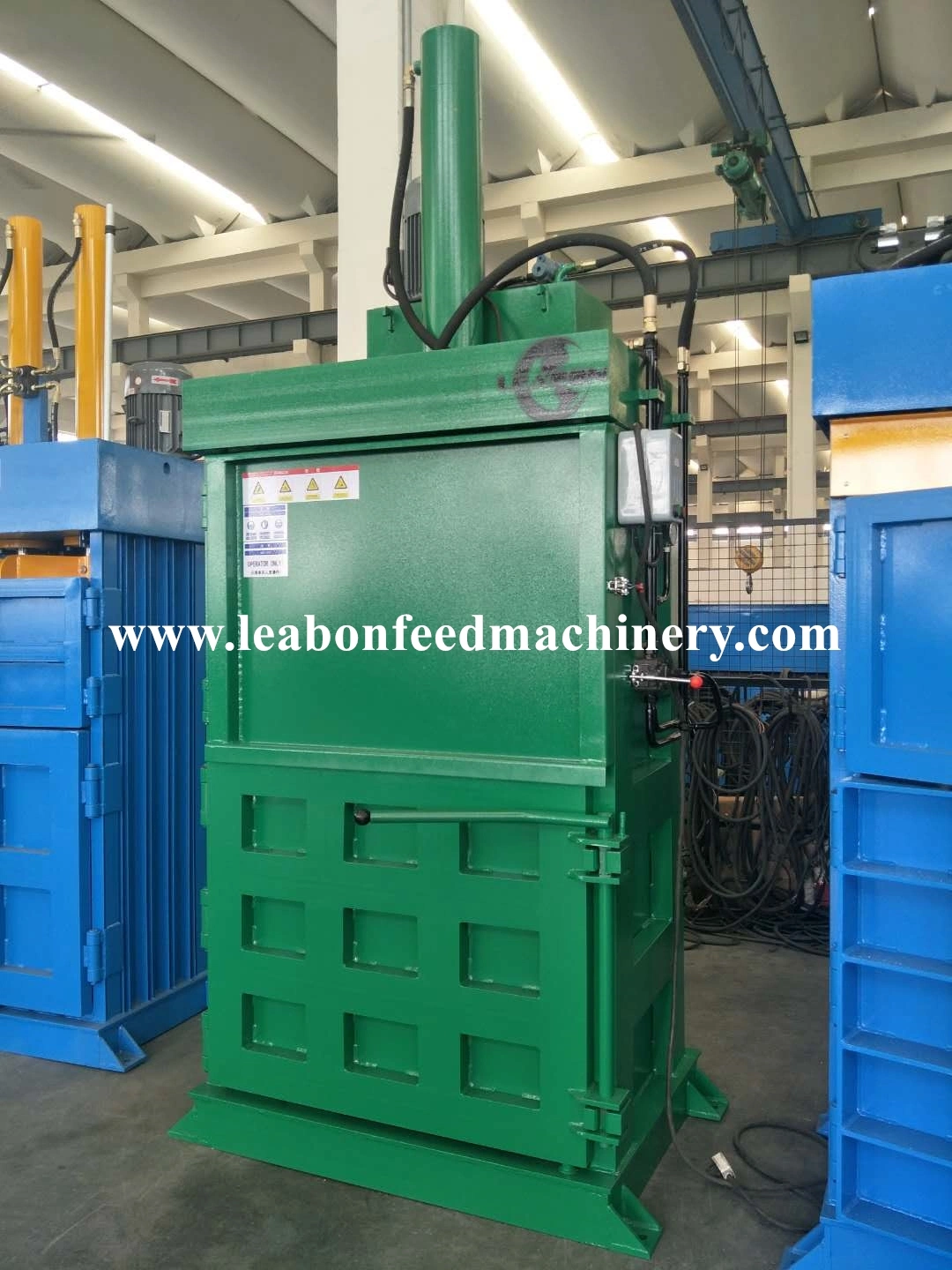 High quality/High cost performance  and Low Price Vertical Hydraulic Plastic Scrap Baler Manufacturer Hydraulic Waste Plastic Bottle Press