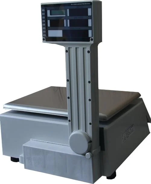 OIML TM-F Label Barcode Printing Table Scale 10kg 15kg 20kg 30kg