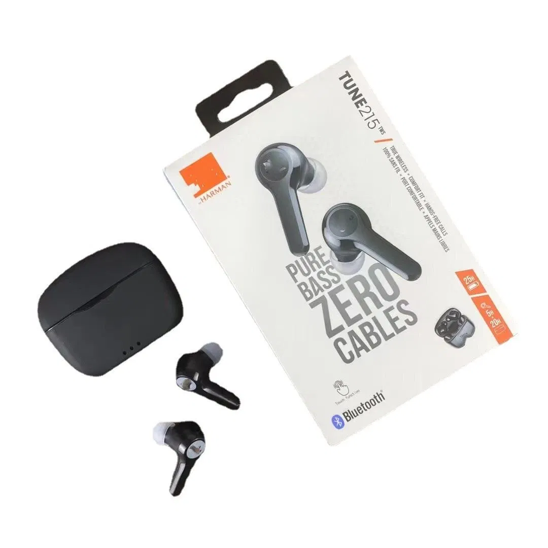 Ecouteurs de haute qualité pour écouteurs sans fil Bluetooth JBL Tune215 Mobile Accessoire téléphonique