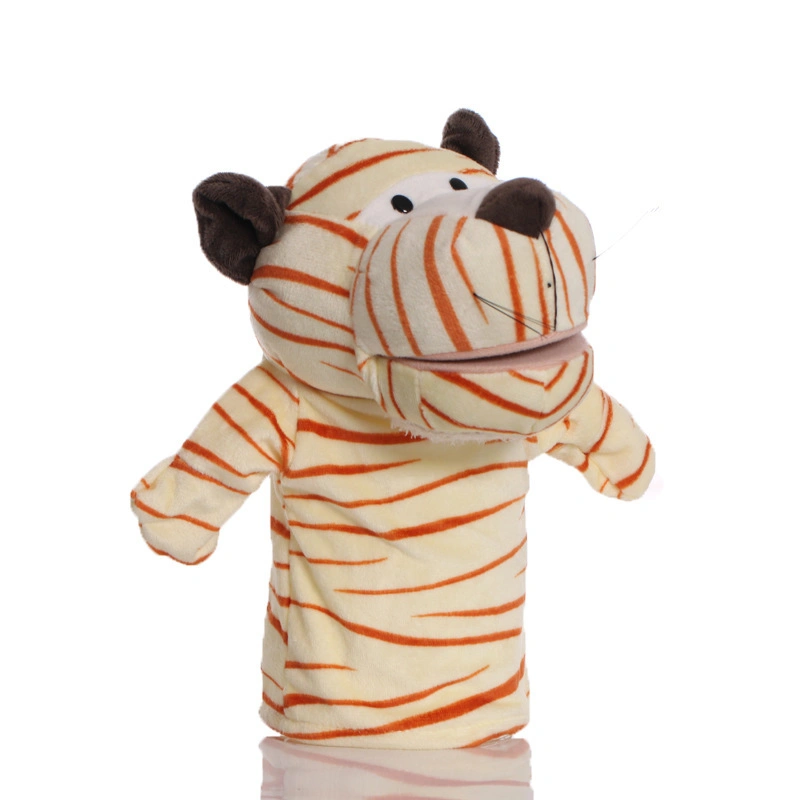 Wholesale/Supplier Stuffed Animal Plush Toy Hand Puppet Doll with Working Mouth for Kids Toy