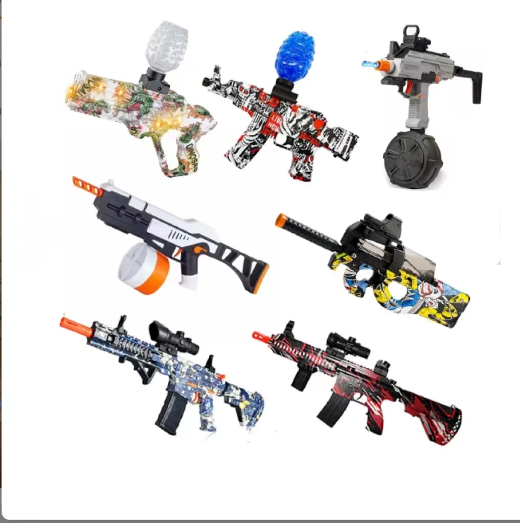 Ak47 M4a1 M4 M416 Gel Blaster Toy Gun Pistolet Rechargeable Jelly Bullet Soft Bullet Shell Ejecting Toy Gun Shooting for Adults