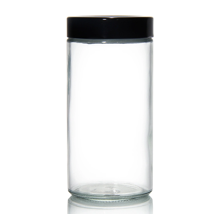 100ml 150ml 200ml Small Round Glass Jam Jars Glass with Lid Storage Pickles Jar for Food