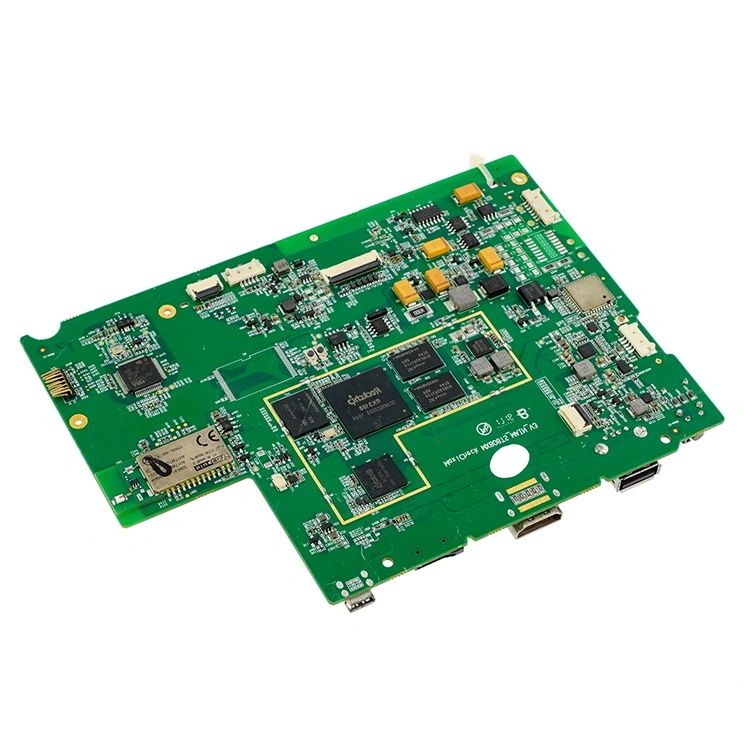 PC Motherboard Multilayer PCBA 0.2mm Through Hole Enig PCB Assembly Board