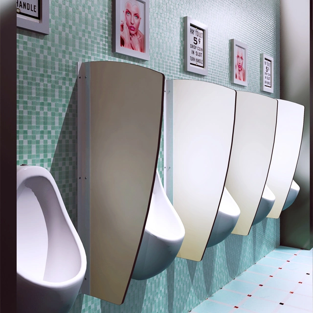 Armoire de toilette compacte longue durée HPL Laminate Laminate Phénolic Board pour Gare