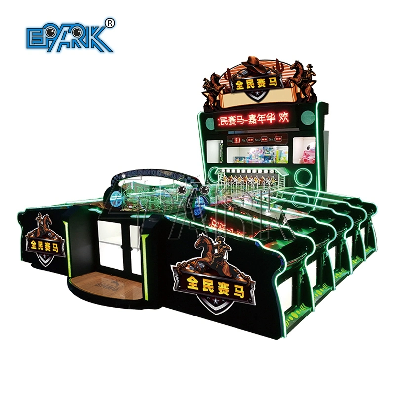 Classic Horse Racing Ride Lottery Arcade Machine Coin Operated for Auto Show