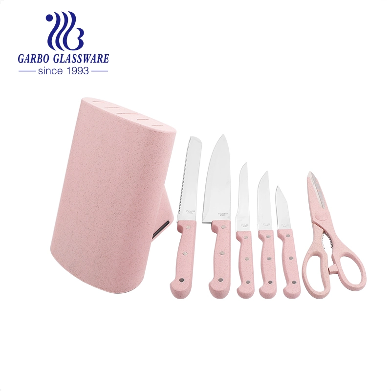 High Quality Kitchen Knife Set 420 Stainless Steel PP Material for Cooking Untensil Kitchenware