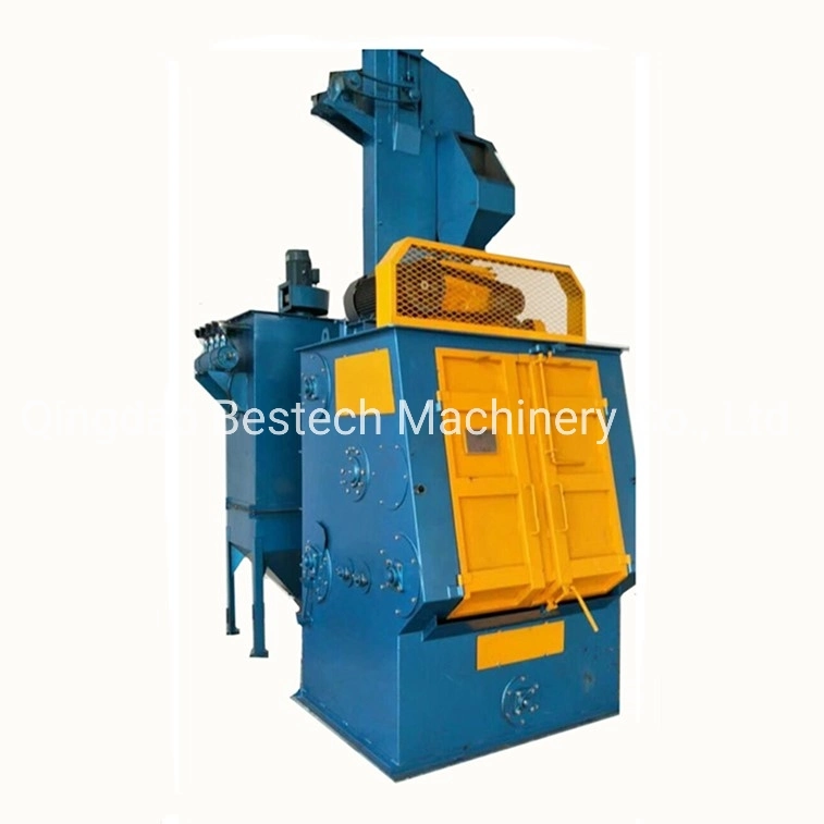 Tumbling Steel Belt Shot Blasting Machine for Steel Brass Bronze Pressed Parts Surface Preparation