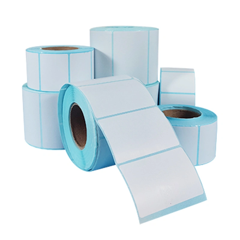 Sin BPA de papel térmico Impermeable Etiqueta de envío de la etiqueta de papel para impresoras térmicas de etiquetas autoadhesivas de franqueo postal 2.25x1.25 pulgada (5,72 x 3,18cm x 500PCS
