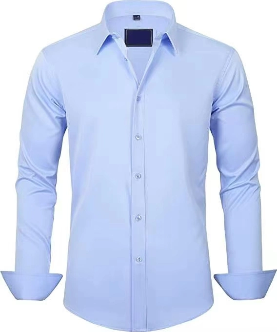Can Custom Men&prime; S Shirt for Business Casual Occasions/Soft and Breathable High Shirt Sell at Wholesale Price