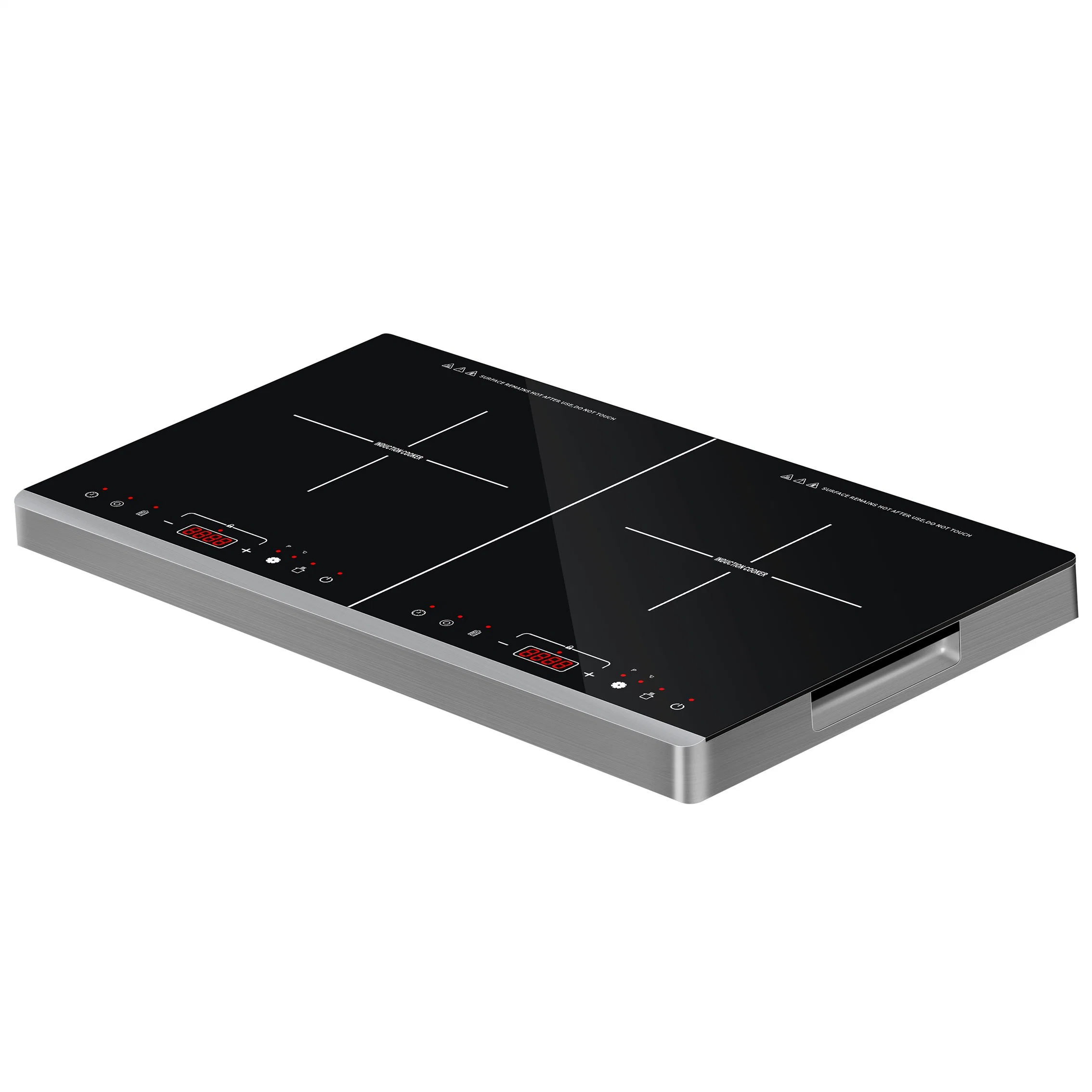 Freestanding Induction Cooker with Hidden Handle Separate Glass Sensor Touch Control Best Price