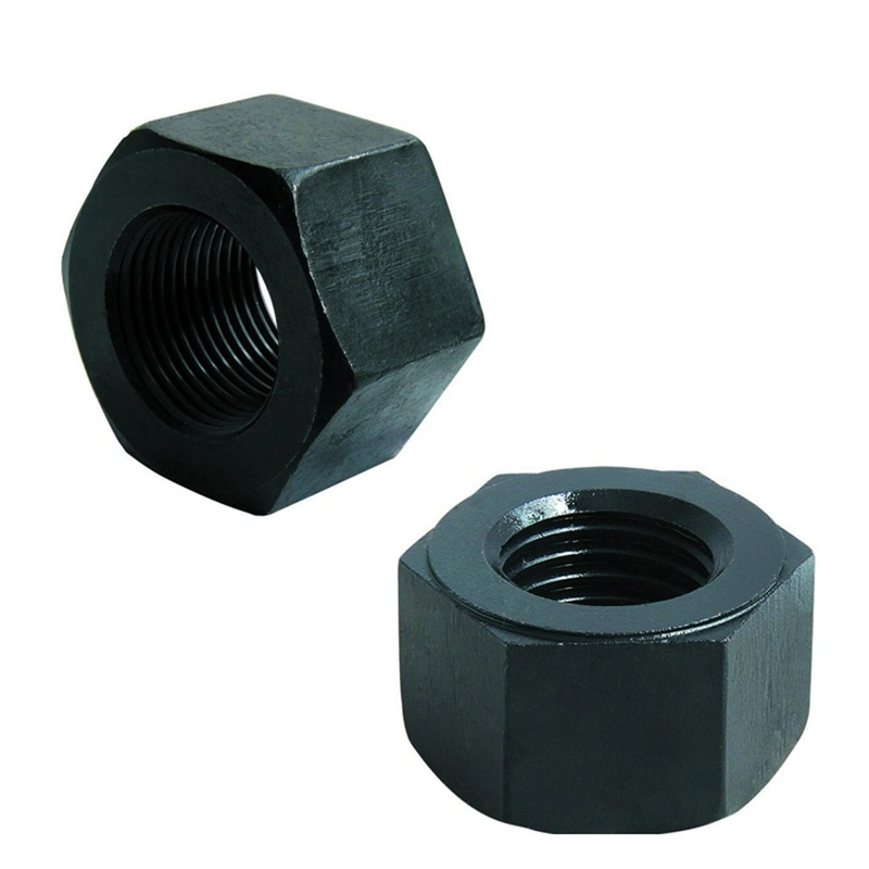 M6 M8 M10 M12 M21 M25 M60 M64 Stainless Steel Hexagon Nuts 1/4"-4" ASTM A194 2h A563 Dh Heavy Hex Head Nut