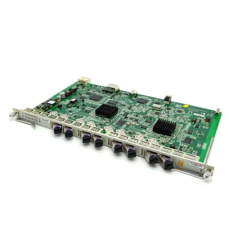 Nouvelle carte Epon 8 ports d'origine Etgo pour Olt Zxa10 C300 C320 avec 8 modules SFP PCS PX20+