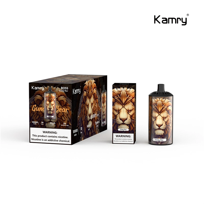 Kamry Boss Nueva llegada 10000puff Bar desechable VAPE Tipo C Carga E E cigarrillo electrónico