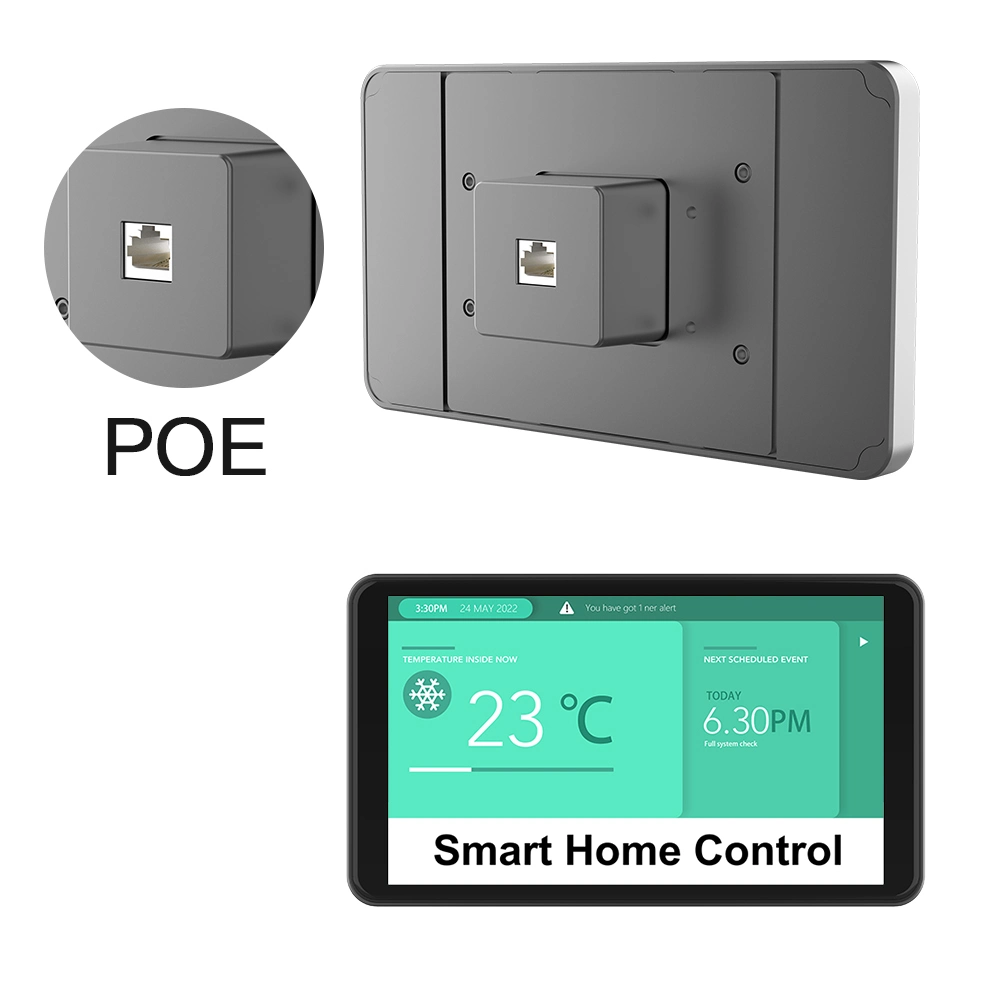 ODM Poe Wall Mount Tablet Android OS 5g WiFi 5.5 Inch FHD LCD Tablet PC Poe RJ45 Custom Tablet