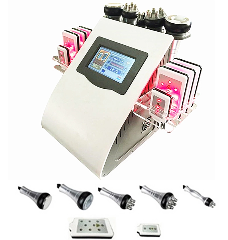 ليزر شفط الدهون RF Cavitation مكنسة كهربائية simming Beauty Machine