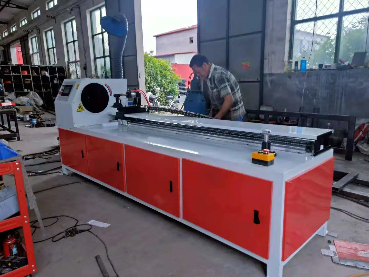 Tissue Paper Core Cutting Machine