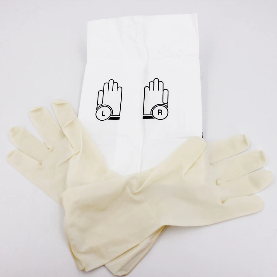 La Chine gants médicaux jetables en latex d'alimentation chirurgicaux