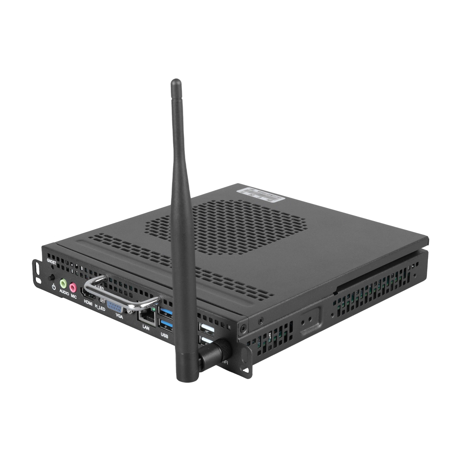 Barebone Micro Computador PC Computer Quad Core Win10 Gigabit Ethernet 4G RAM 128g SSD Mini PC OPS