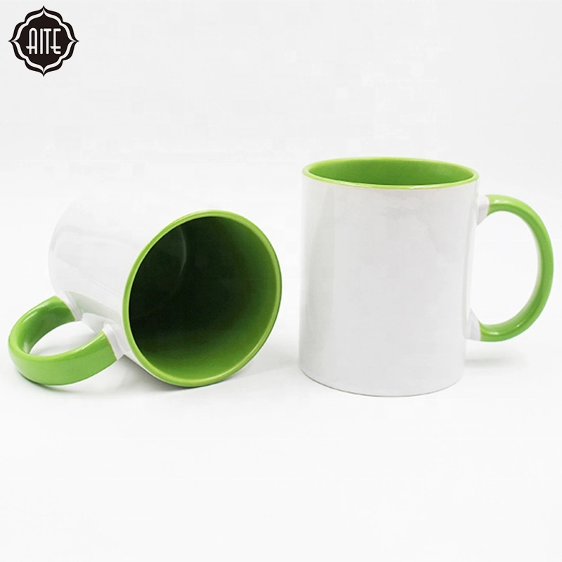 Blanks Color Coffee Travel Sublimation Ceramic Cup