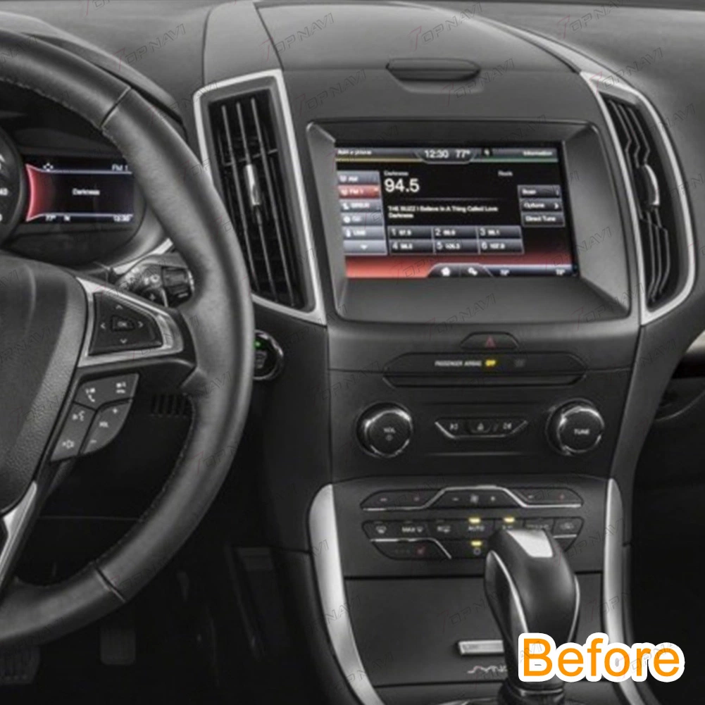 10.4 po pour DVD vidéo de radio de voiture Ford Edge 2015 Lecteur multimédia