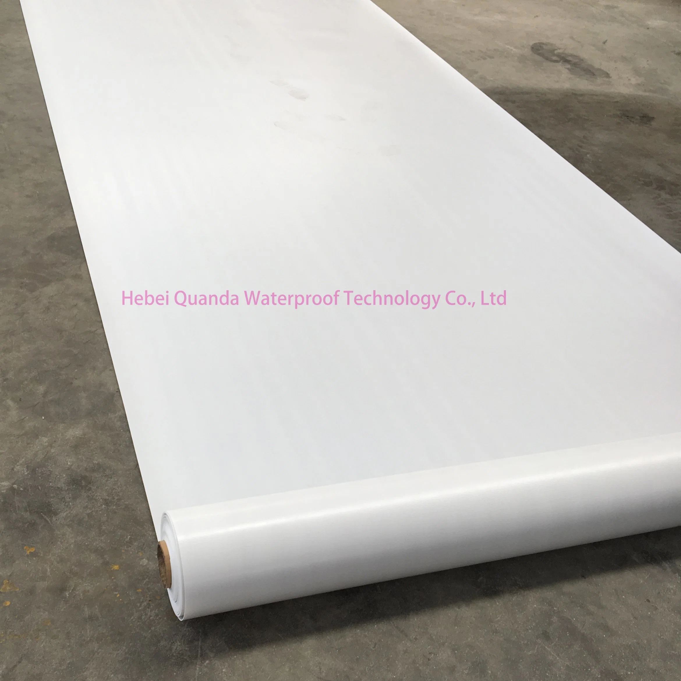 Non-Asphalt Waterproof Membrane High Polymer HDPE Sand