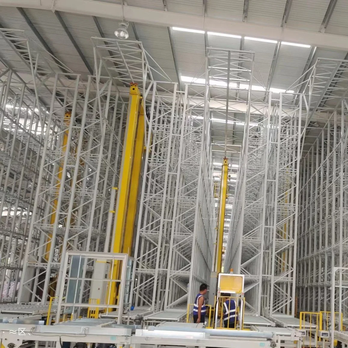 Ebiltech Double Column Stacker Crane for Automated Storage Warehouse Retrieval System