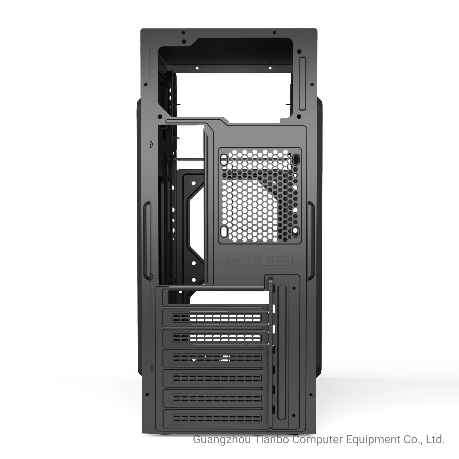 Traditional Vertical Computer Cabinet Small Size ATX Computer Case