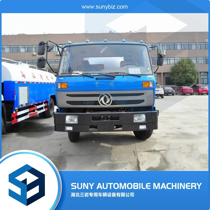 Dongfeng 8-10 Cubic Miters Vacuum Sewage Fecal Suction Tank Truck